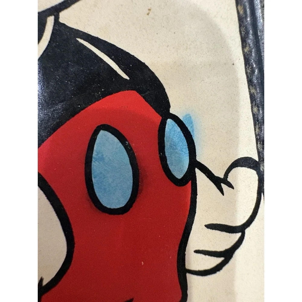Vintage Disney Mickey‎ Mouse Glasses Case by Marchon with Belt Hook